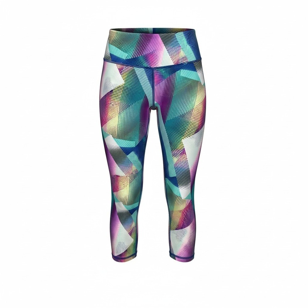 Victoria's Secret VSX Sport Knockout Capri Leggings Mid Rise Form Fitting Small